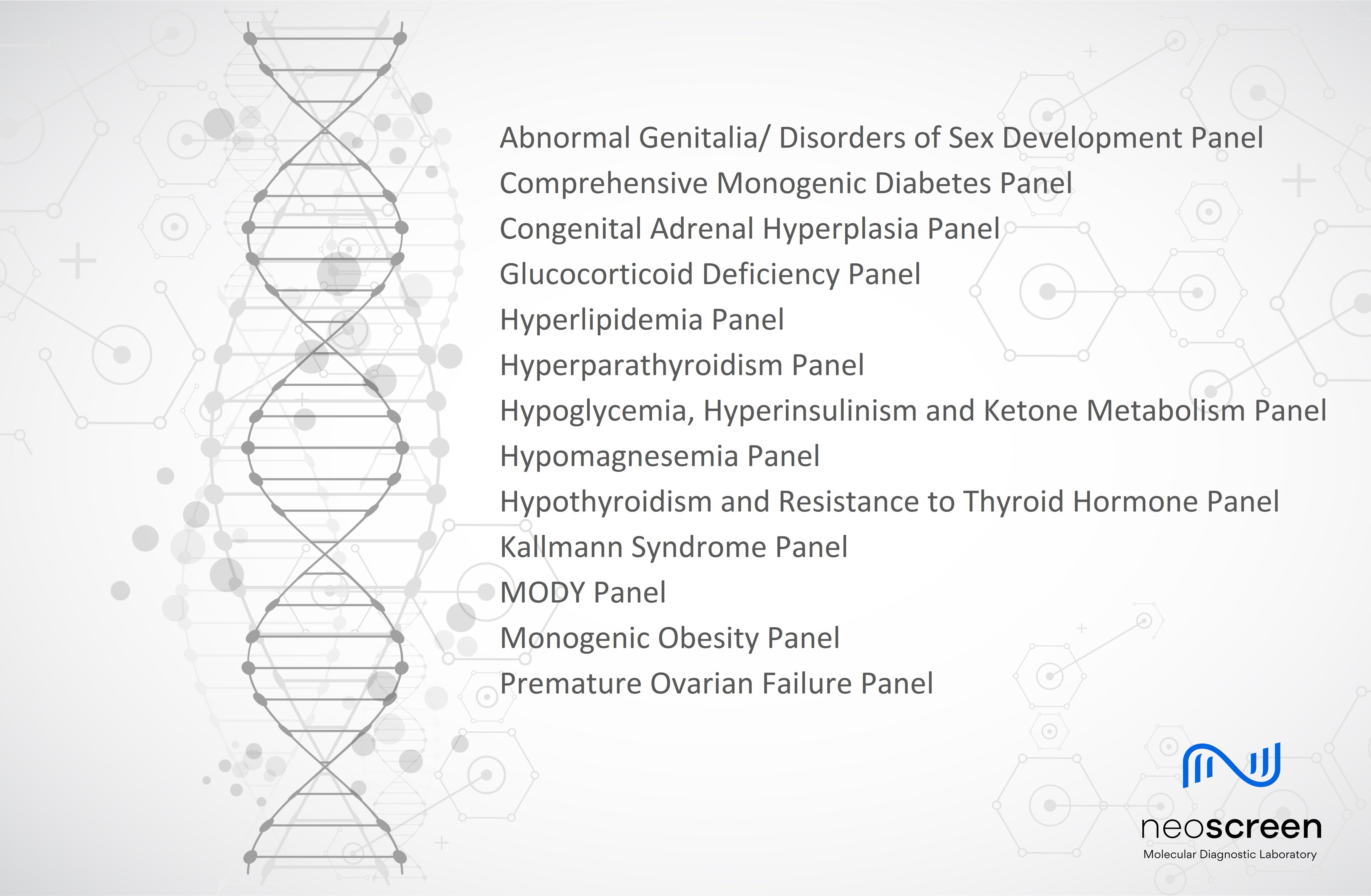 Comprehensive Endocrinology Panel - Ενδοκρινολογικά Γενετικά Νοσήματα ...
